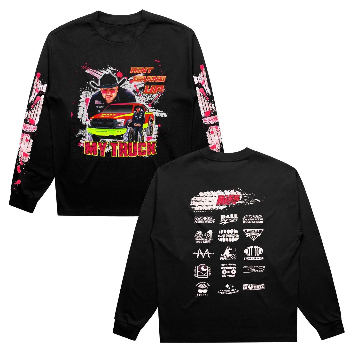 RiFF RAFF - MY TRUCK LONGSLEEVE (BLACK)