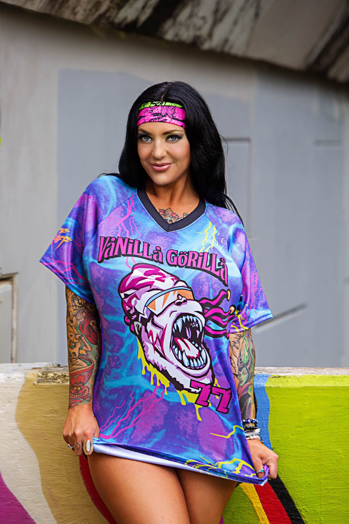Vanilla Gorilla Sports Jersey (Multi Color)