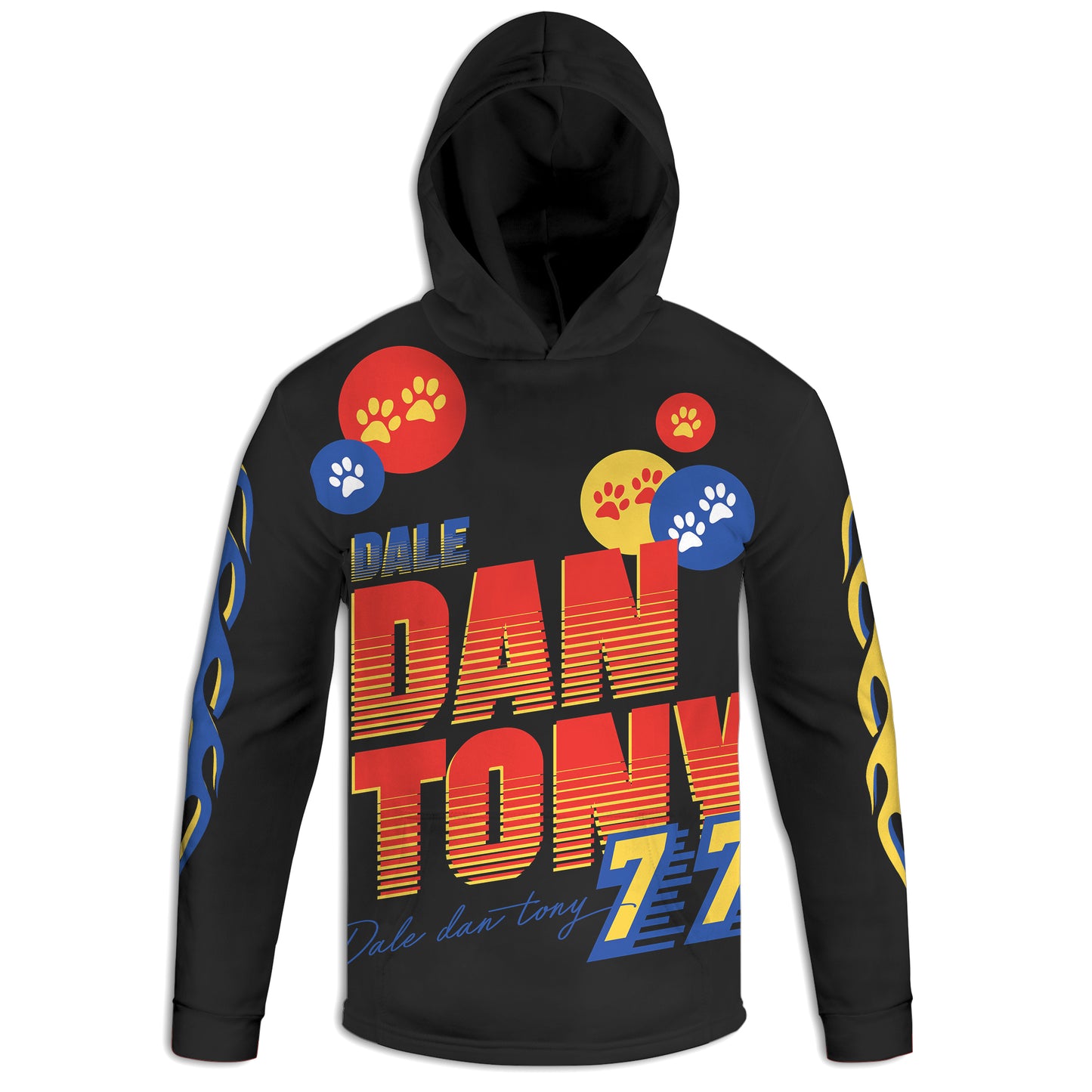THE DALE DAN TONY MiDNiGHT HOT ROD CLASSiC HOODiE