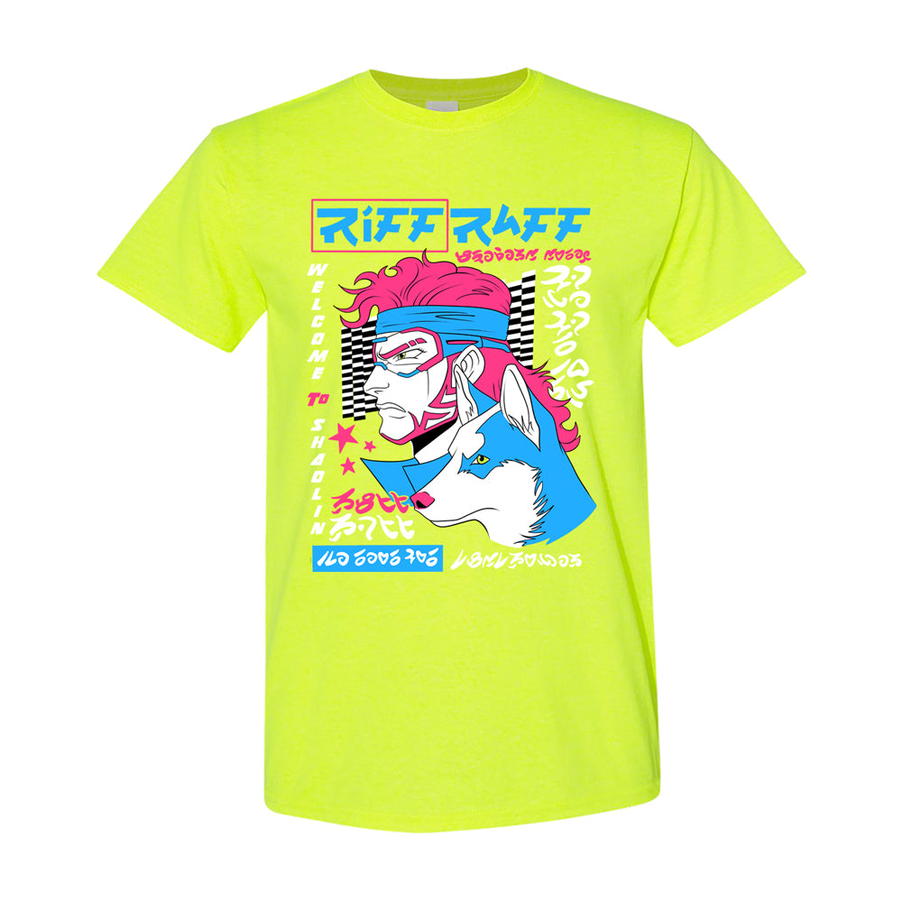 RiFF RAFF NEON CYBER PUNK TEE (Yellow)