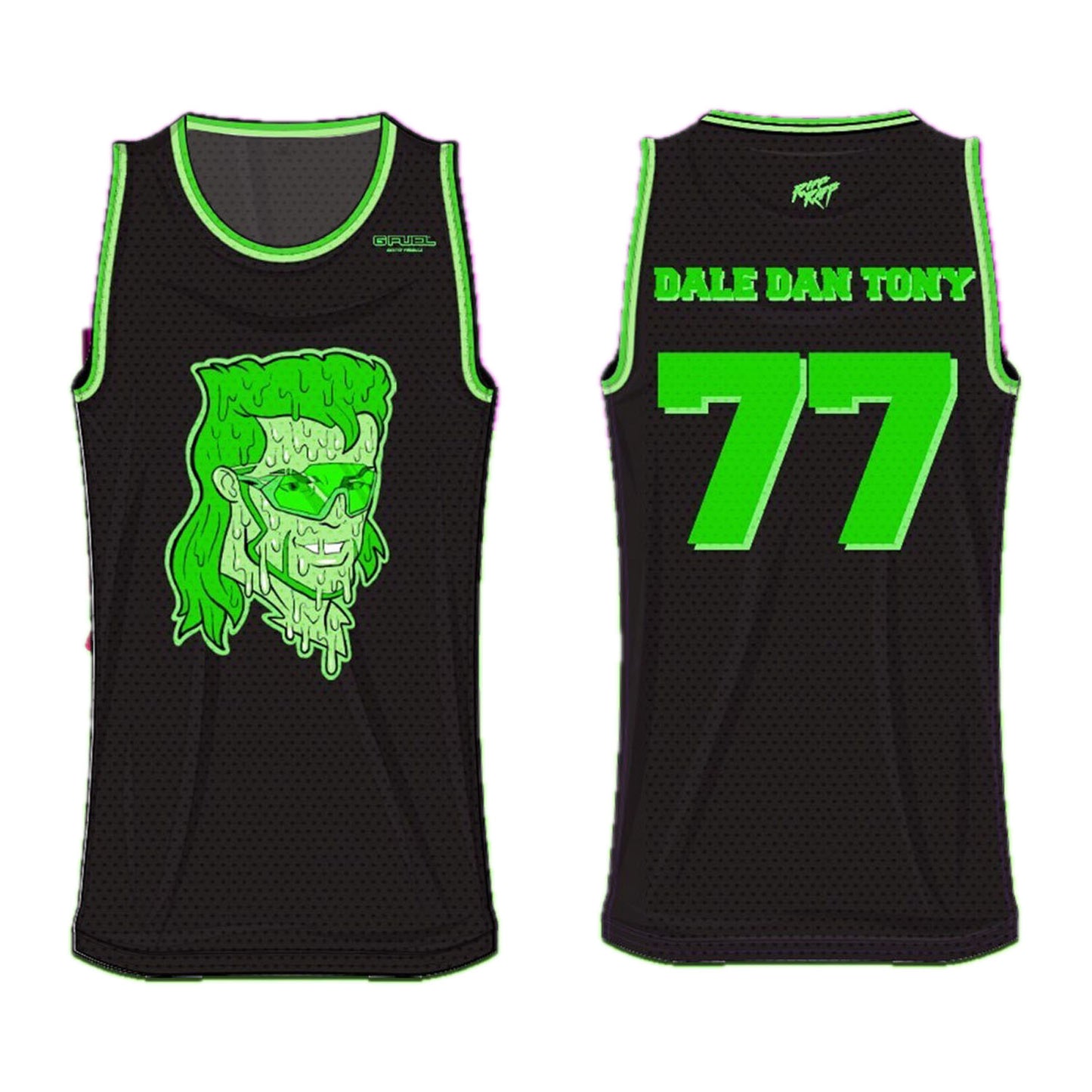 DALE DAN TONY #77 JERSEY (SLiME GREEN)