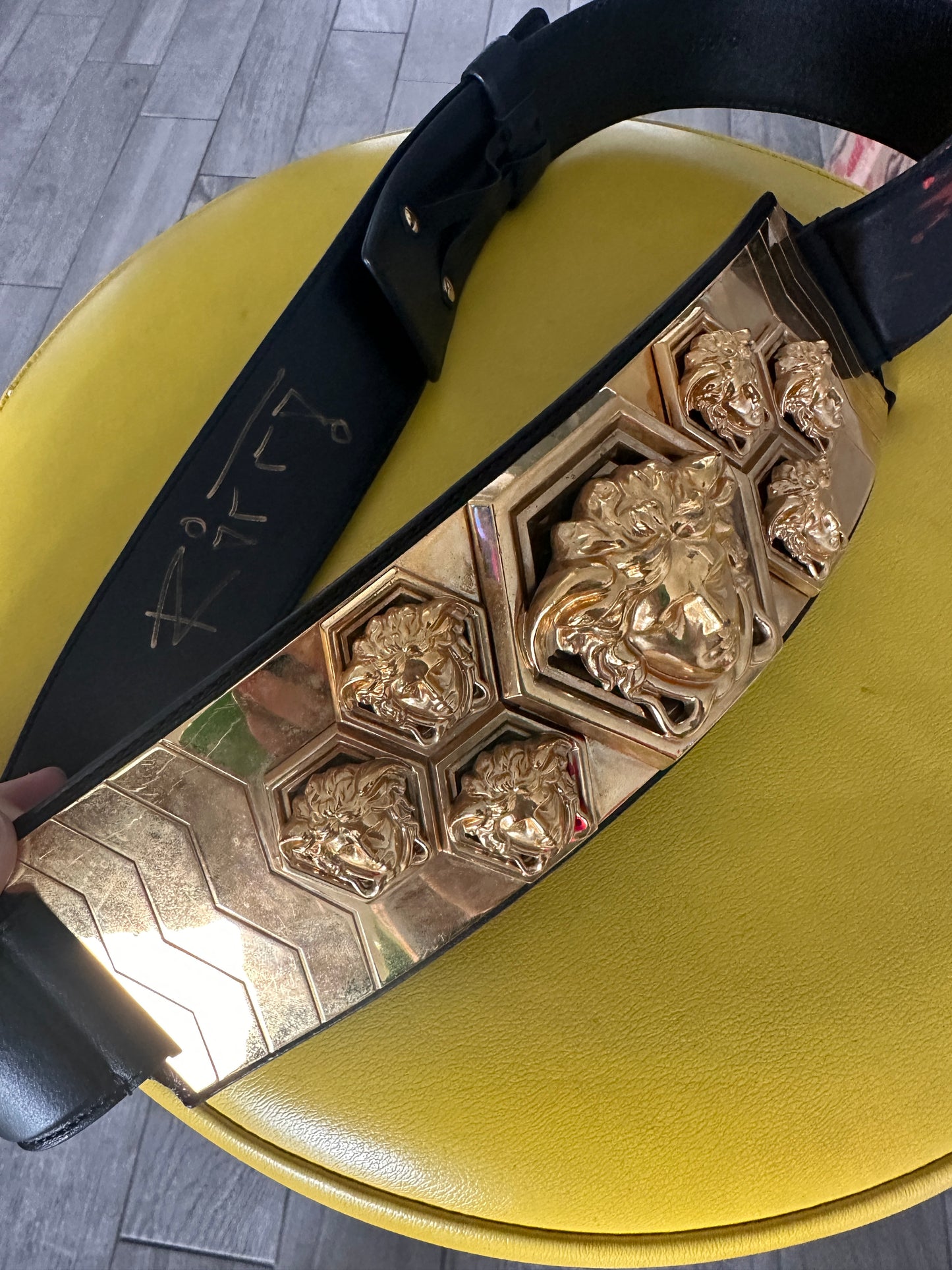 Autographed RiFF RAFF Versace Belt
