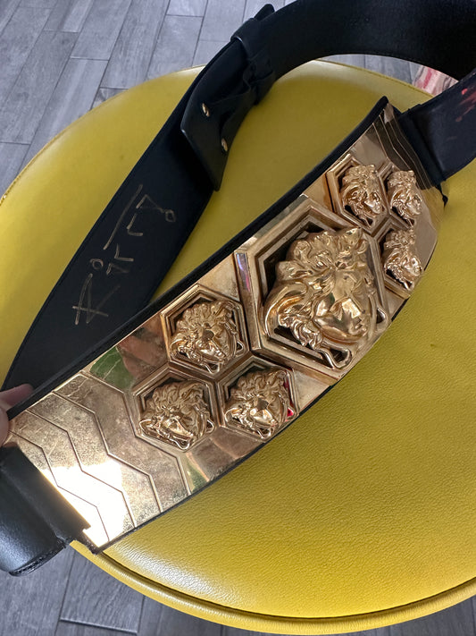 Autographed RiFF RAFF Versace Belt