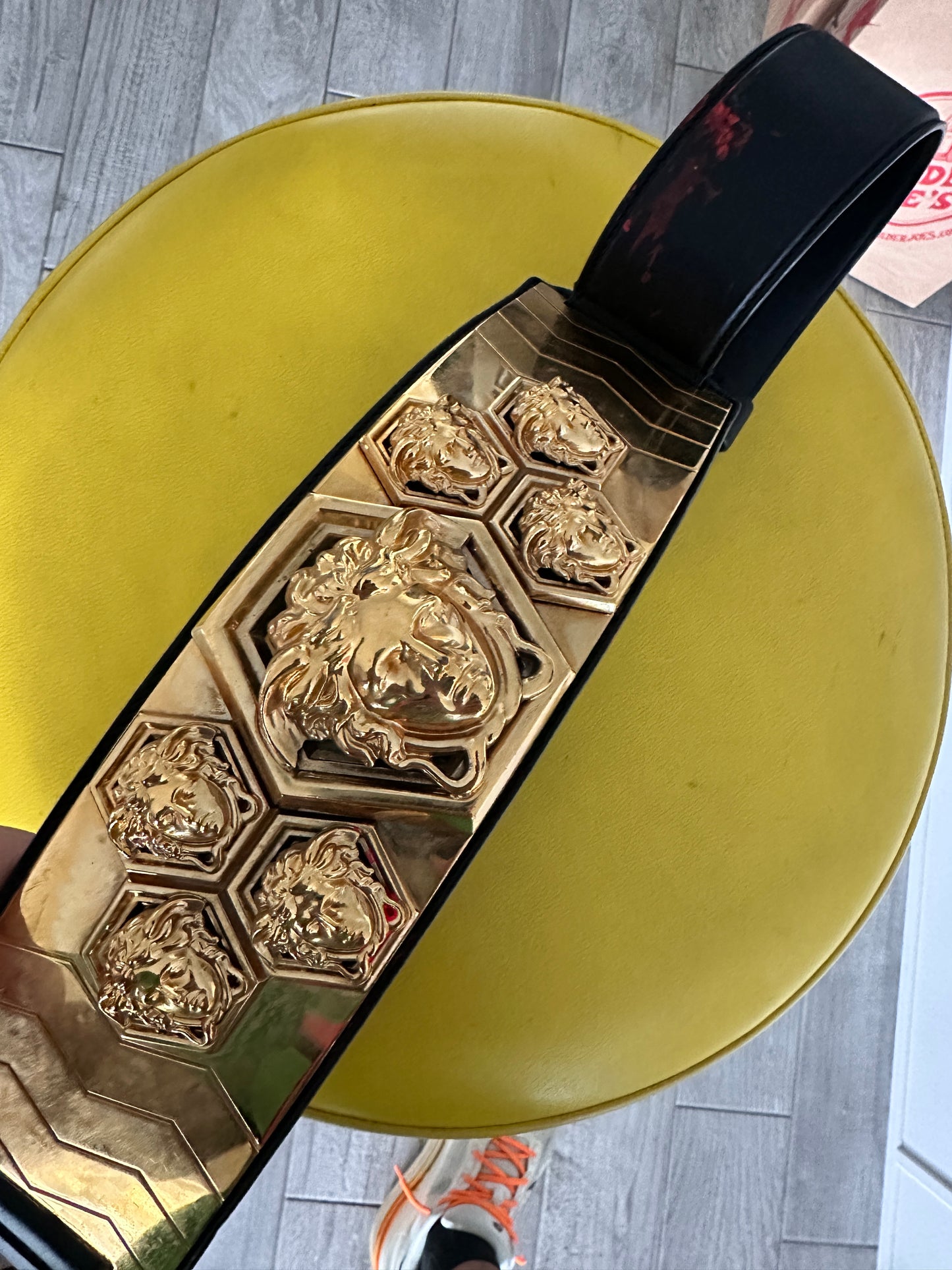 Autographed RiFF RAFF Versace Belt