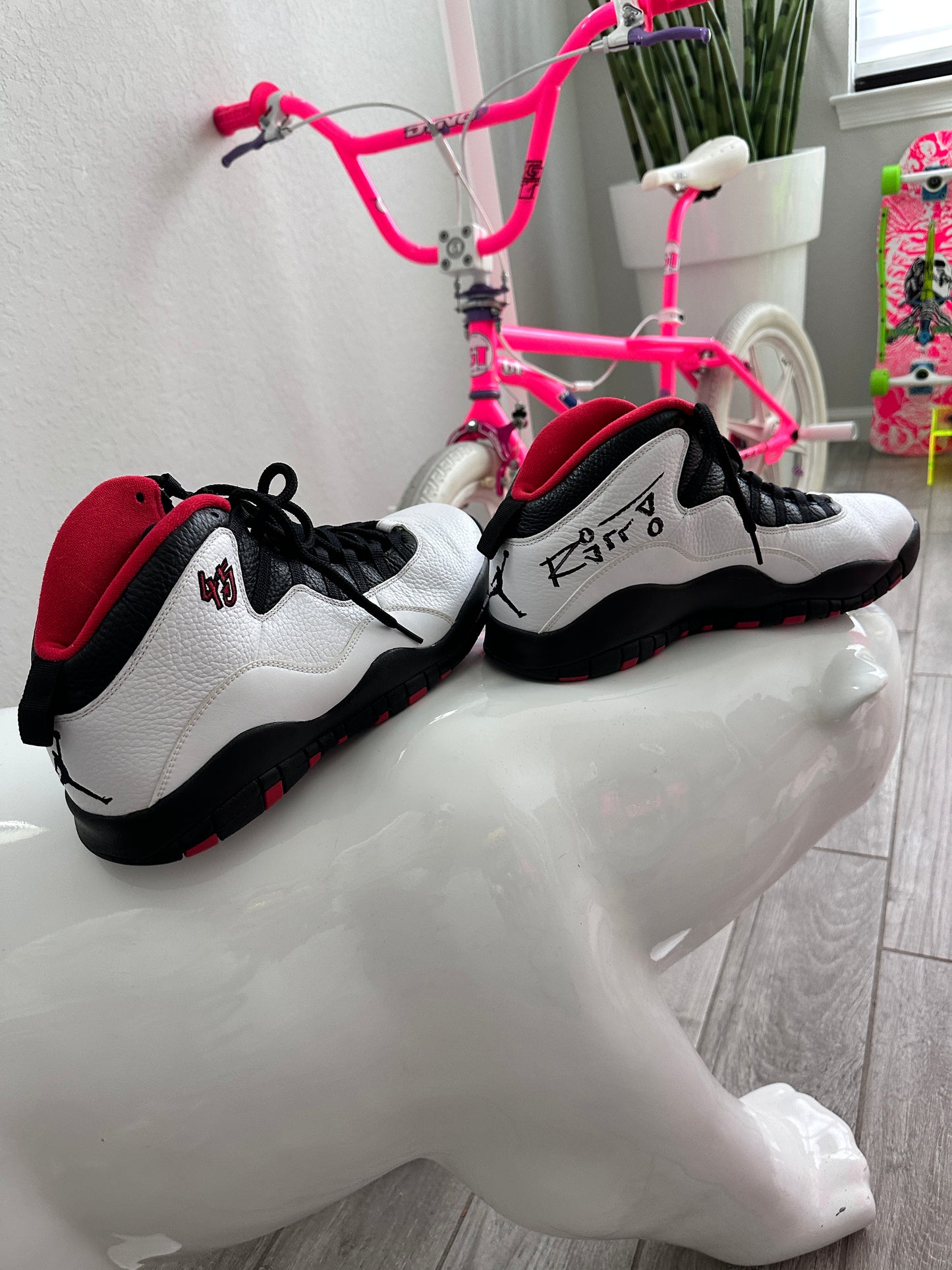 45 Red Black Jawwdinz Size 12