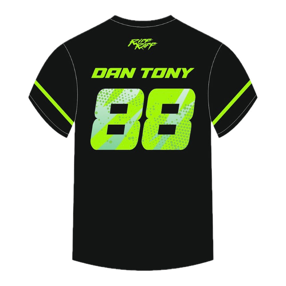 NEON PYTHON BASEBALL JERSEY