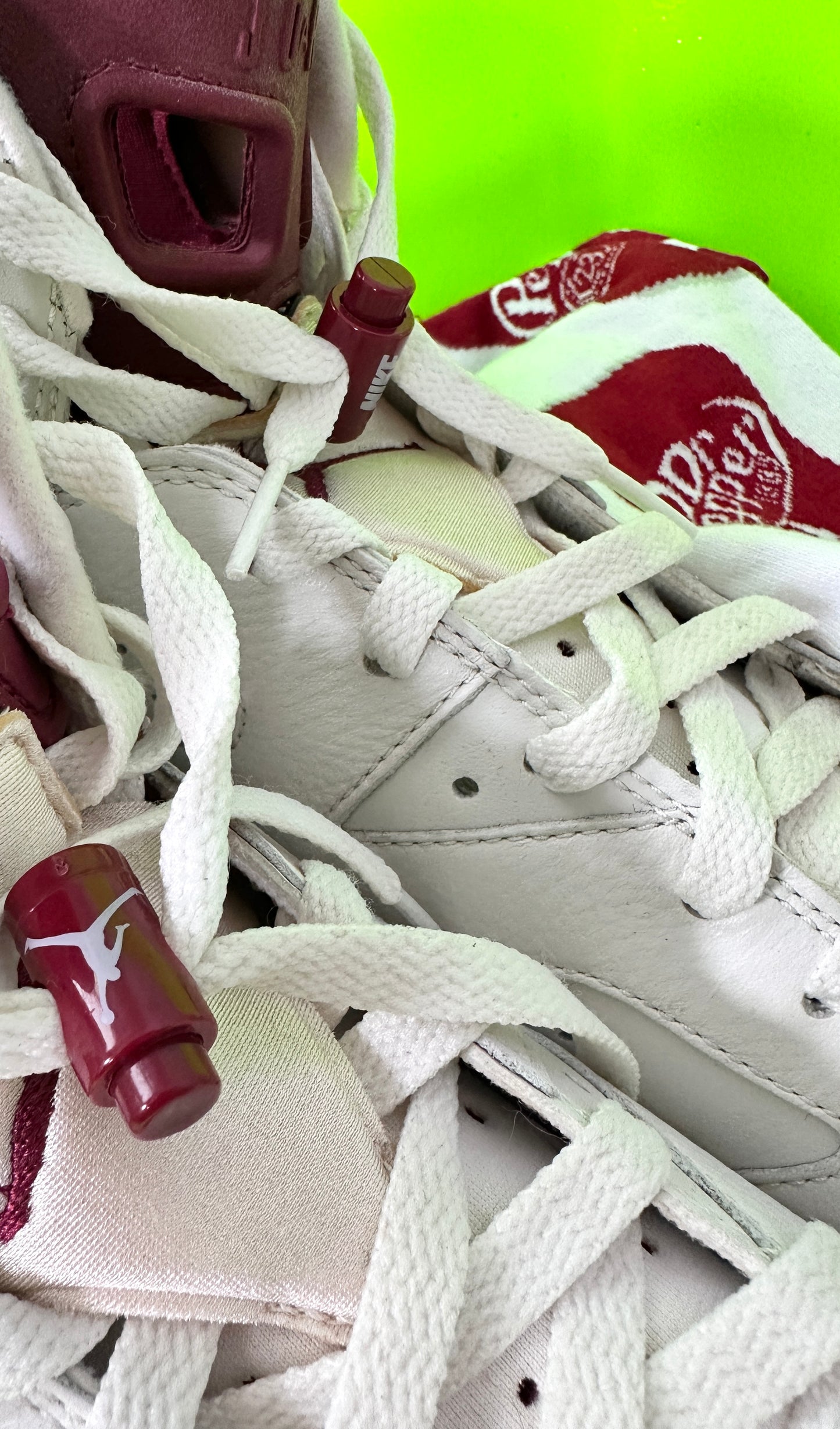 MAROON MONGOOSE JAWWDiNz Size 12 🏀 RiFF RAFF AutogRAFFed Authentication basketball shoes ✍️
