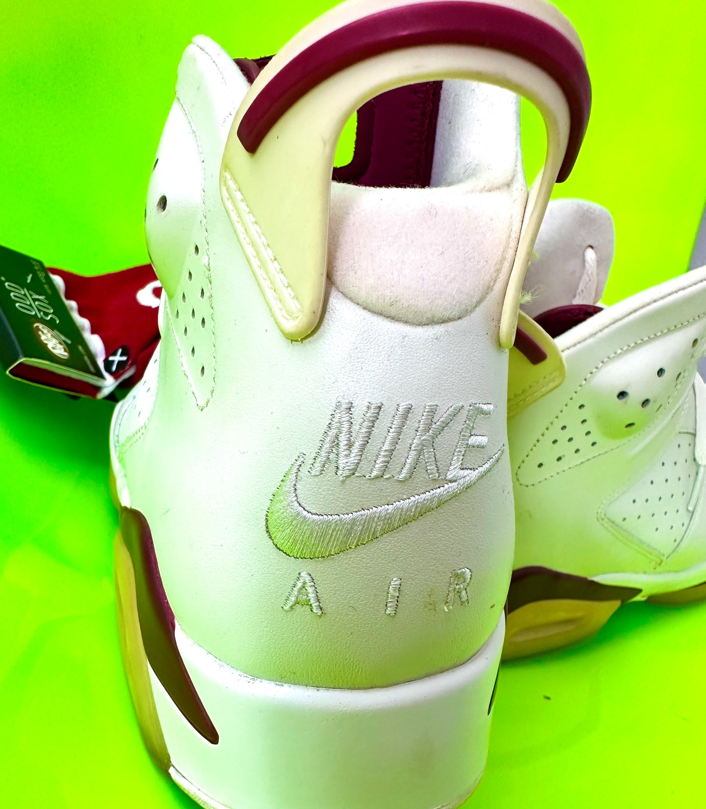 MAROON MONGOOSE JAWWDiNz Size 12 🏀 RiFF RAFF AutogRAFFed Authentication basketball shoes ✍️