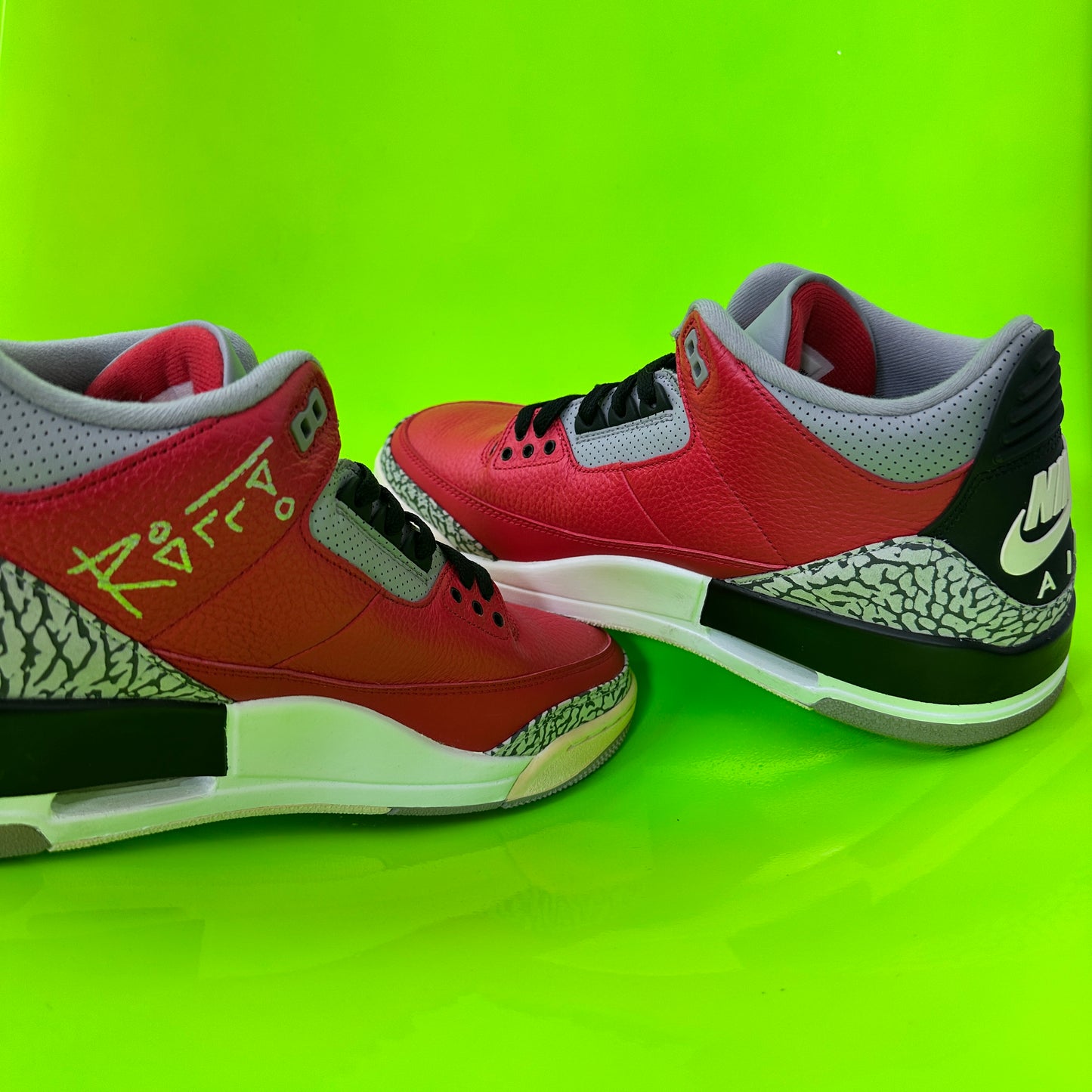 CHERRY CHUPACABRA JAWWDiN 3s Autographed By RiFF RAFF