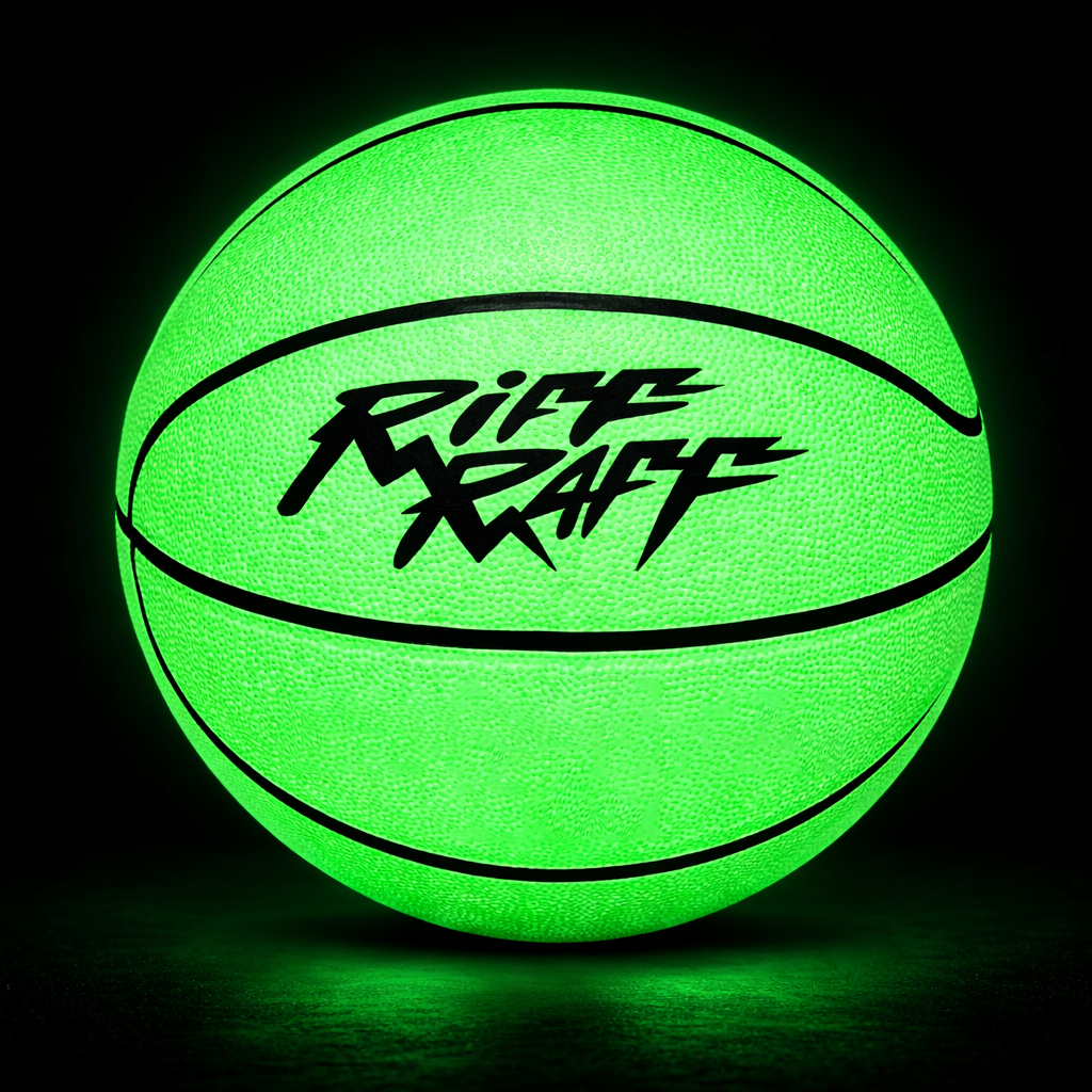 RiFF RAFF GLOW iN THE DARK BASKETBALL