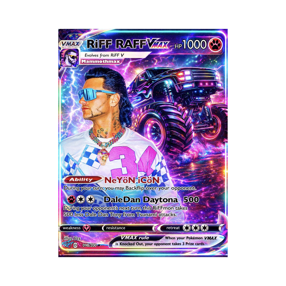 DALE DAN DAYTONA LiMiTED EDiTiON POKEMON CARD