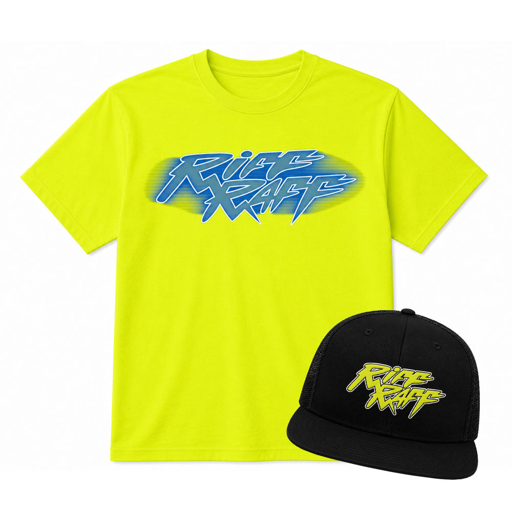 RiFF RAFF LOGO TEE + BLACK HAT