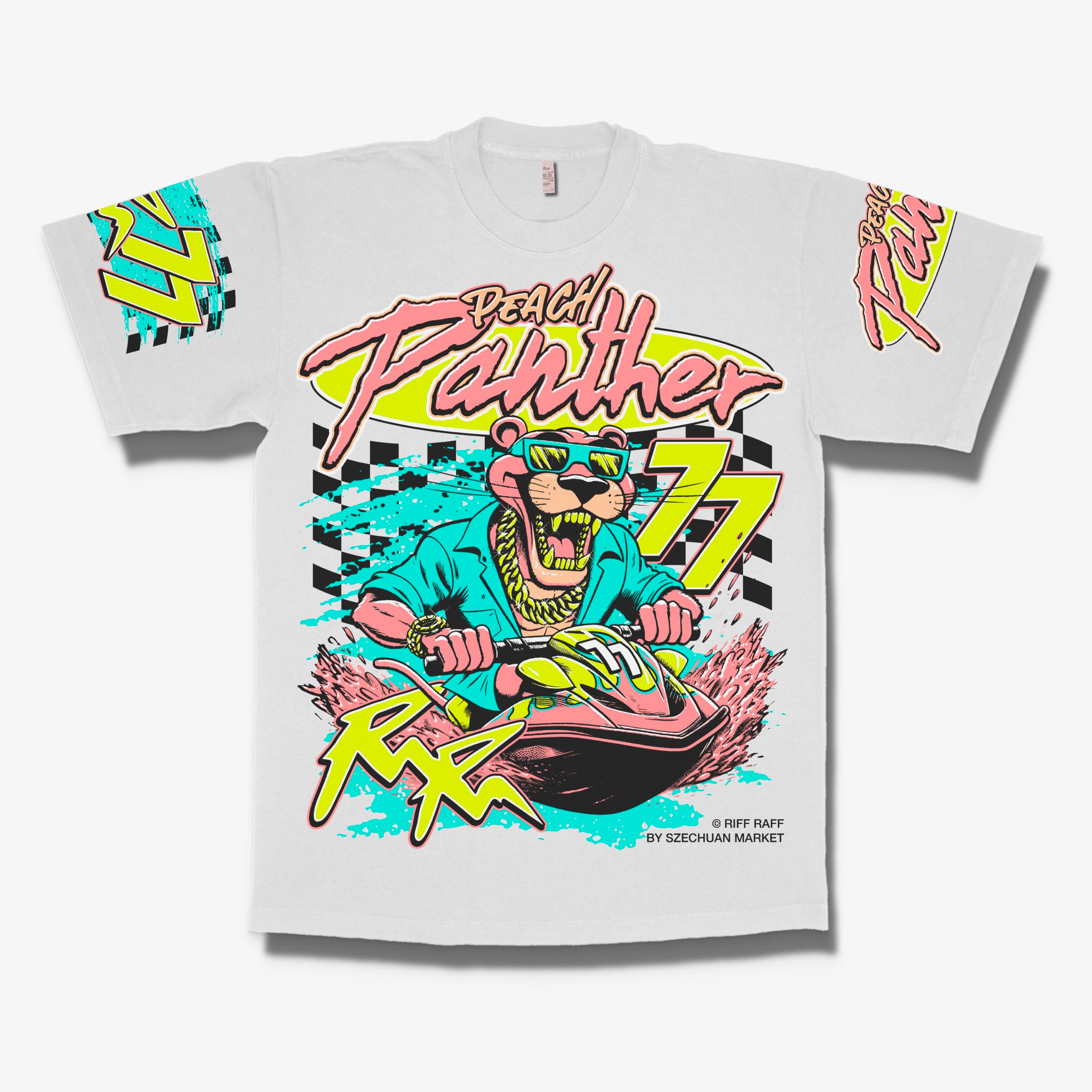 PEACH PANTHER JET SKi SHiRT X SZECHUAN MARKET COLLAB