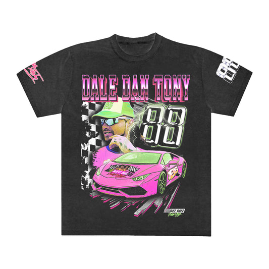 DALE DAN TONY 88 RACiNG TEE (BLACK) X SZECHUAN MARKET COLLAB