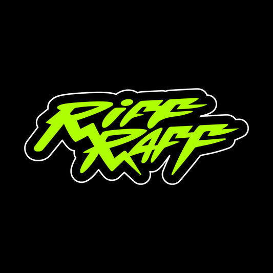 RiFF RAFF STiCKER (GLOW iN THE DARK)