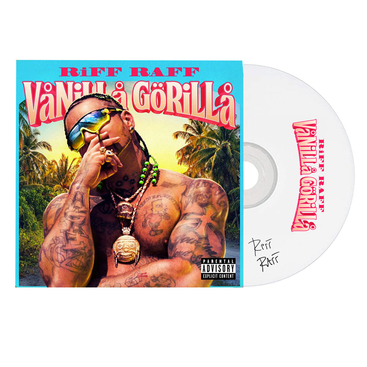 VANiLLA GORiLLA AUTOGRAPHED CD (SiGNED)